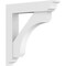 Ekena Millwork Standard Legacy Architectural Grade PVC Bracket With Traditional Ends, 3"W x 20"D x 20"H BKTP03X20X20LEC01 - alternate 1